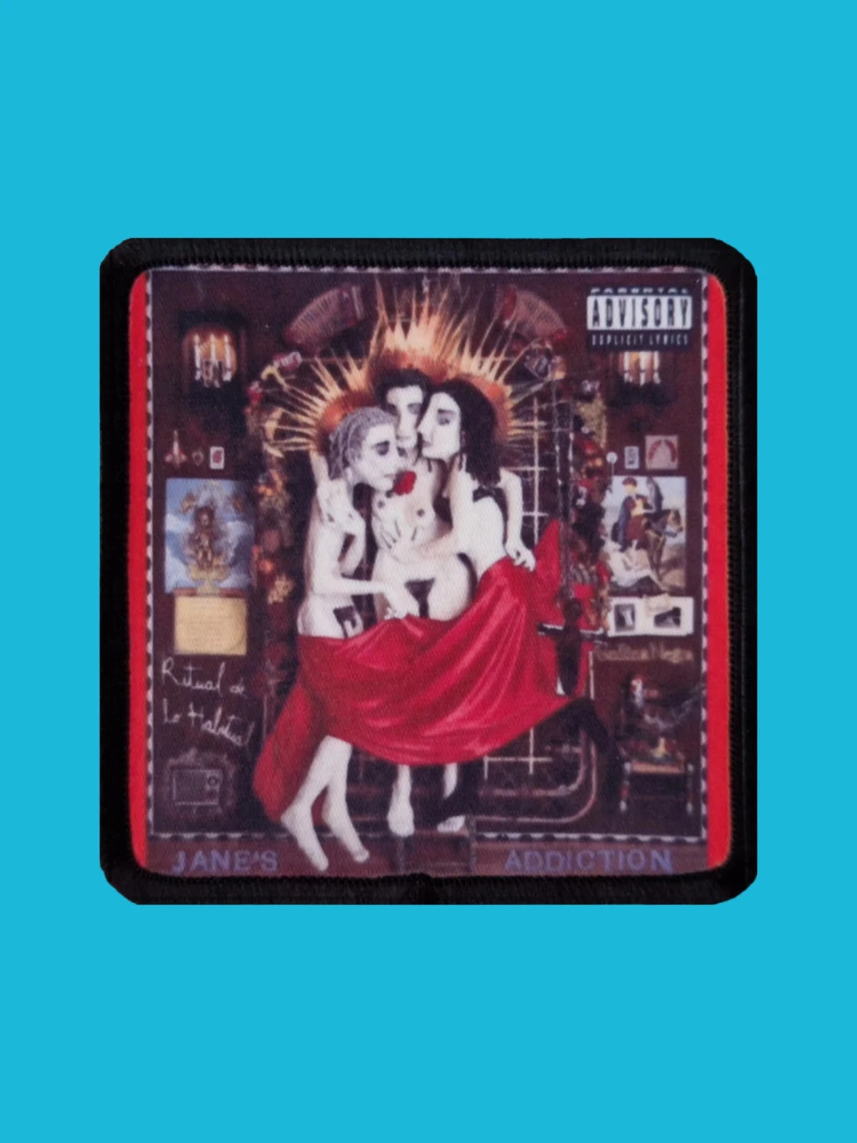 Patch Jane's Addiction - Ritual De Lo Habitual - Imprimé - Carré de 7,5 x 7,5 centimètres